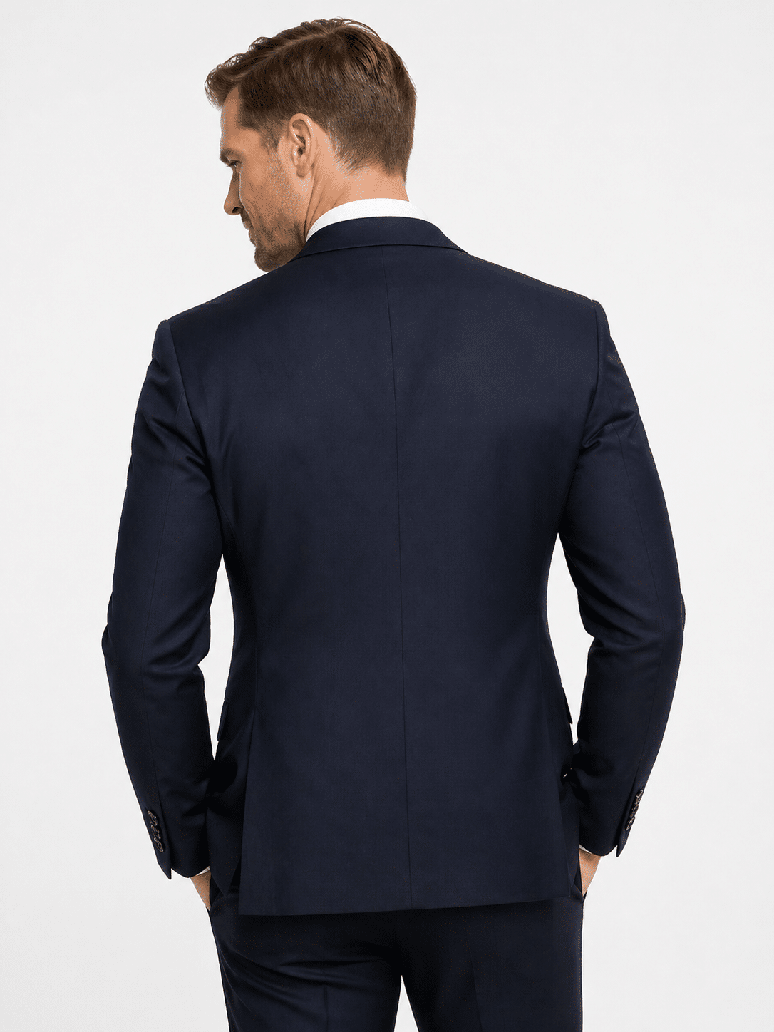 Tailored Suit Back View